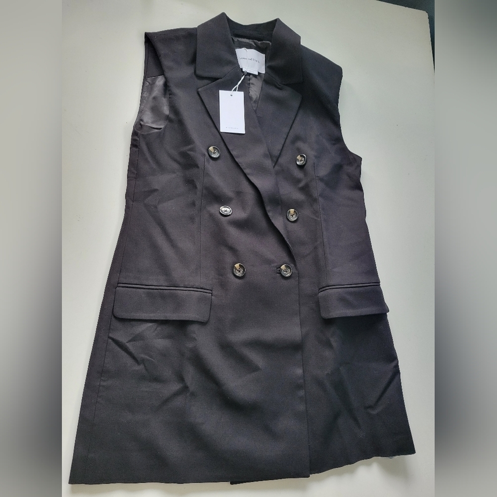 Lovers and Friends Danna Blazer Dress Black Size Small NWT - Picture 2 of 12